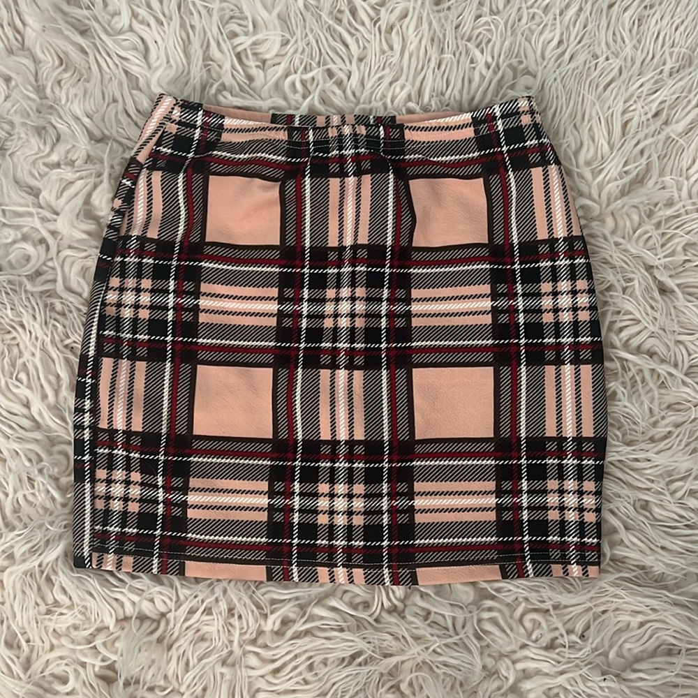 Shein Plaid Skirt